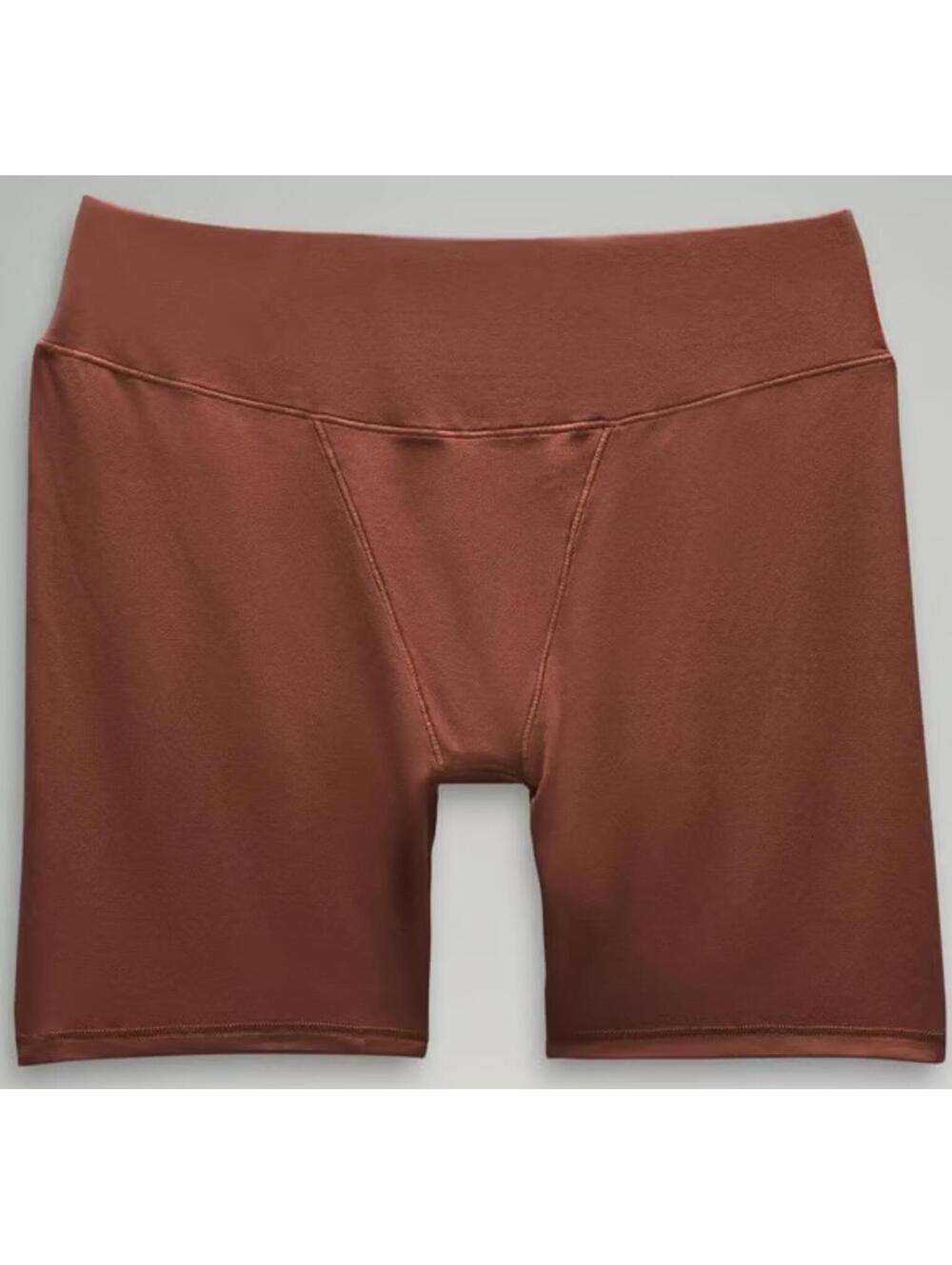 Lululemon UnderEase Super High Rise Shortie 5" Small Ancient Copper NWT